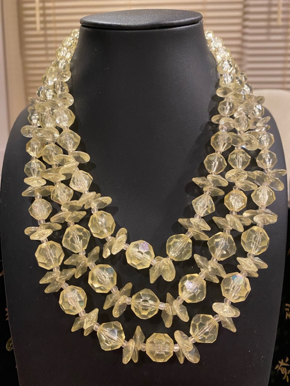 Western Germany Multi-Strand Yellow Necklace - Women Jewelry
